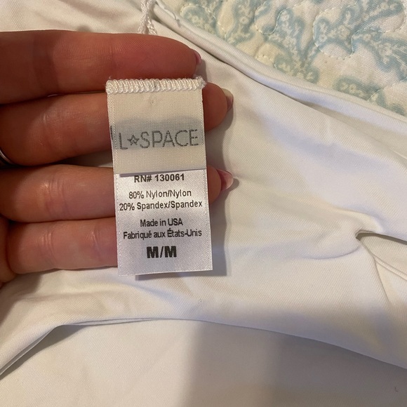 L Space white crochet Joey bikini set - Picture 6 of 8